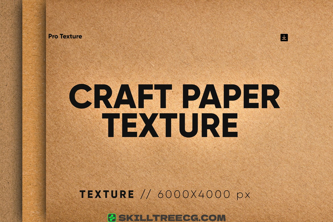 20 Kraft Paper Texture（625349）-技能树